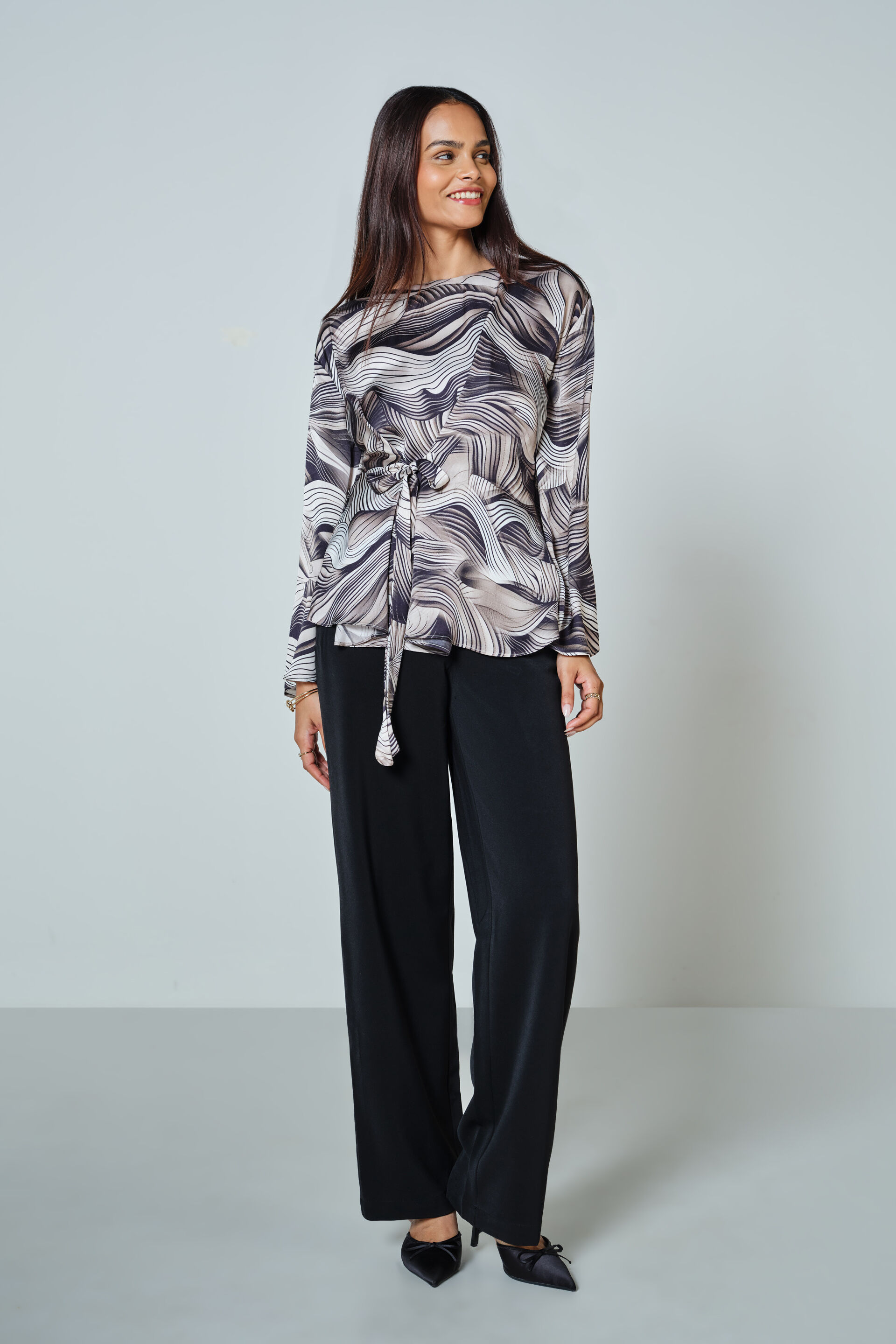 Mono Mood Modal Top, Black, image 4